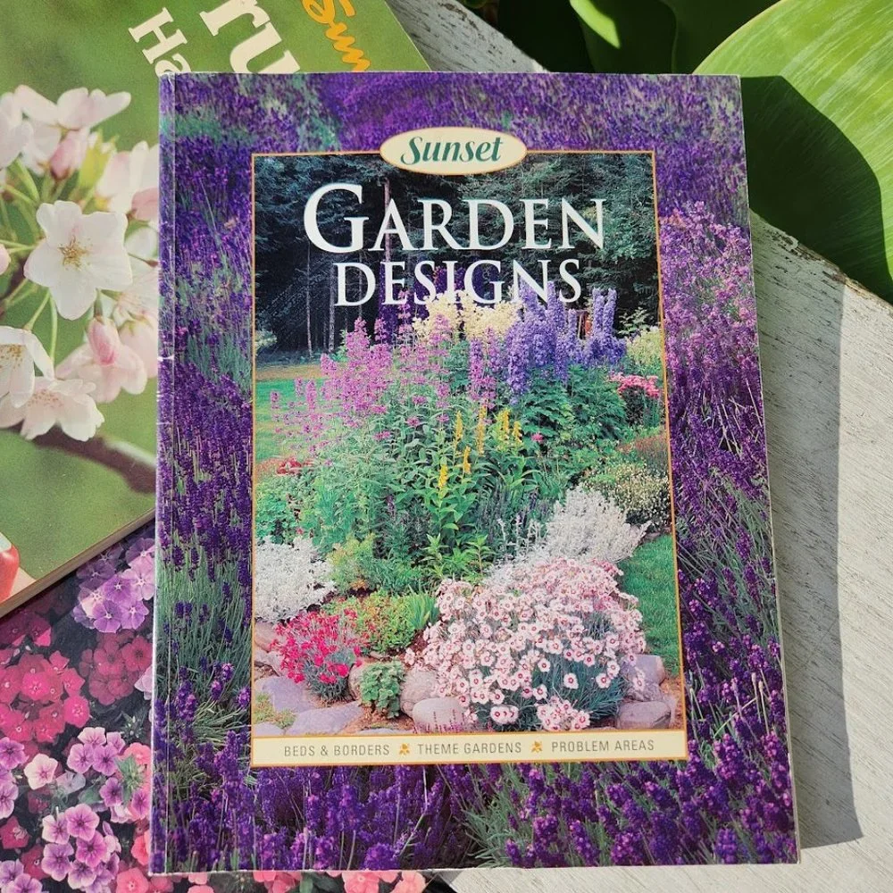 5X VINTAGE Magazine Collection Books Book Garden Designs SUNSET Philip Edinger G